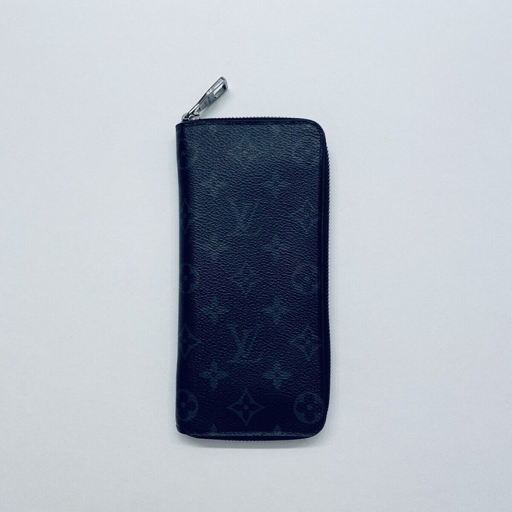 Louis Vuitton Monogram Eclipse Vertical Zippy Lon… - image 2